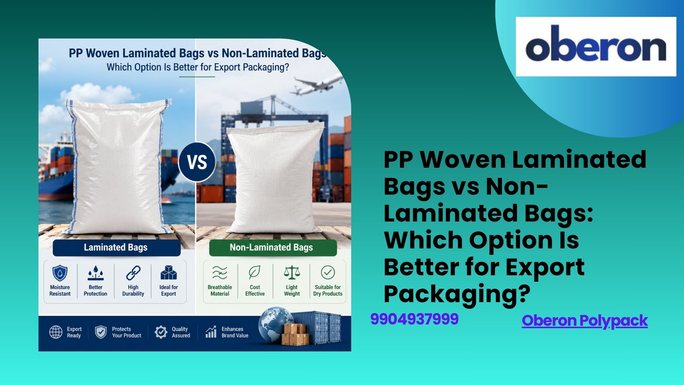 PP Woven Laminated Bags vs Non-Laminated Bags: Which Option Is Better for Export Packaging?